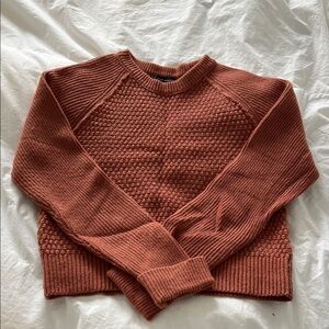 Club Monaco Terracotta Crew Neck Sweater